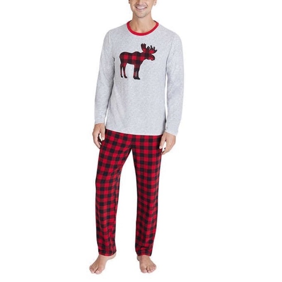 Eddie Bauer Mens Holiday PJ Set - Picture 2 of 4